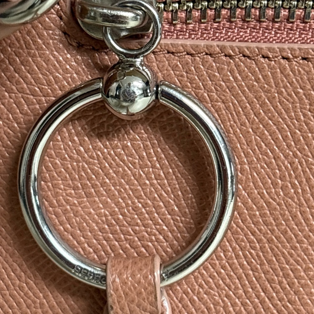Rebecca Minkoff Gabby Leather Sachet Rose Purse Bag - Picture 5 of 13